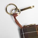 Thumbnail 3 of Barbour Women's Leather Coin Purse Bag Charm - Classic Tartan