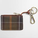 Thumbnail 4 of Barbour Women's Leather Coin Purse Bag Charm - Classic Tartan