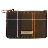 Thumbnail 1 of Barbour Women's Leather Coin Purse Bag Charm - Classic Tartan