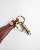 Thumbnail 2 of Barbour Women's Tassle Leather Bag Charm - Brown