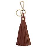 Thumbnail 1 of Barbour Women's Tassle Leather Bag Charm - Brown