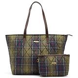Thumbnail 1 of Barbour Women's Wetherham Quilted Tartan Bag - Classic Tartan