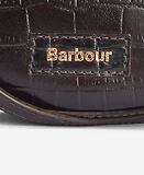 Thumbnail 6 of Barbour Women's Eilein Leather Saddle Bag - Black Cherry