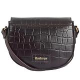 Thumbnail 2 of Barbour Women's Eilein Leather Saddle Bag - Black Cherry