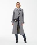 Thumbnail 4 of Barbour Women's Eilein Leather Saddle Bag - Black Cherry