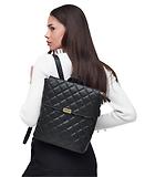 Thumbnail 3 of Barbour International Women's Quilted Hoxton Backpack - Black