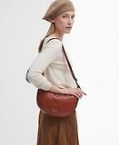 Thumbnail 2 of Barbour Women's Laire Leather Sling Half-Moon Bag - Brown