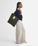 Thumbnail 3 of Barbour Women's Mariah Quilted Tote Bag - Olive