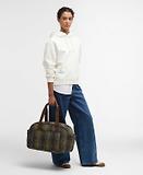 Thumbnail 3 of Barbour Women's Wetherham Quilted Overnight Holdall Bag - Classic Tartan
