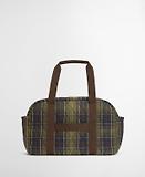 Thumbnail 4 of Barbour Women's Wetherham Quilted Overnight Holdall Bag - Classic Tartan
