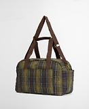 Thumbnail 5 of Barbour Women's Wetherham Quilted Overnight Holdall Bag - Classic Tartan