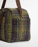 Thumbnail 8 of Barbour Women's Wetherham Quilted Overnight Holdall Bag - Classic Tartan