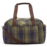 Thumbnail 1 of Barbour Women's Wetherham Quilted Overnight Holdall Bag - Classic Tartan