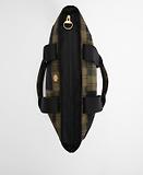 Thumbnail 10 of Barbour Women's Mya Patchwork Tote Bag - Black/Olive Check