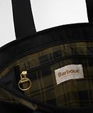 Thumbnail 11 of Barbour Women's Mya Patchwork Tote Bag - Black/Olive Check