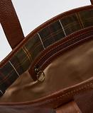 Thumbnail 9 of Barbour Women's Alder Leather Tote Bag - Brown