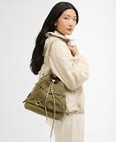 Thumbnail 2 of Barbour Women's Mia Drawstring Tote Bag - Dusky Green