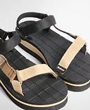 Thumbnail 4 of Barbour Women's Mila Sandals - Black/Dress Tartan