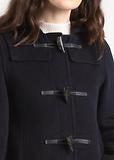 Thumbnail 4 of Gloverall Women's Long Slim Fit Freda Duffle Coat - Navy Royal Stewart