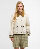 Thumbnail 2 of Barbour Women's Cropped Beadnell Casual Jacket - Light Pearl/Dress/Beige