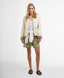 Thumbnail 3 of Barbour Women's Cropped Beadnell Casual Jacket - Light Pearl/Dress/Beige