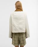 Thumbnail 4 of Barbour Women's Cropped Beadnell Casual Jacket - Light Pearl/Dress/Beige