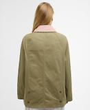 Thumbnail 4 of Barbour Women's Modern Beadnell Casual Jacket - Bleached Olive/Ancient/Gardenia