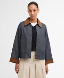 Thumbnail 2 of Barbour Women's Freckleton Denim Jacket - Indigo / Dress
