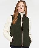 Thumbnail 3 of Barbour Women's Burford Fleece Gilet - Olive/Classic