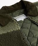 Thumbnail 6 of Barbour Women's Malena Cropped Fleece - Olive/Light Moss