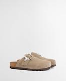 Thumbnail 9 of Barbour Women's Kyra Closed Toe Sandals - Taupe Suede