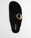 Thumbnail 7 of Barbour Women's Kyra Closed Toe Sandals - Black Suede