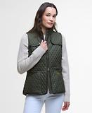 Thumbnail 2 of Barbour Women's Dahlia Quilted Gilet - Olive