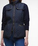 Thumbnail 6 of Barbour Women's Dahlia Quilted Gilet - Dark Navy
