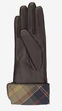 Thumbnail 2 of Barbour Women's Lady Jane Leather Gloves - Choc/Classic