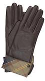 Thumbnail 1 of Barbour Women's Lady Jane Leather Gloves - Choc/Classic