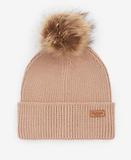 Thumbnail 2 of Barbour Women's Dover Pom Beanie & Hailes Scarf Gift Set - Muted Cabernet