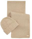 Thumbnail 1 of Barbour International Women's Estoril Beanie & Scarf Gift Set - Stone