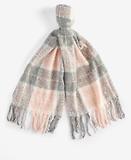 Thumbnail 5 of Barbour Women's Saltburn Beanie & Tartan Scarf Gift Set - Grey Rose