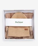 Thumbnail 4 of Barbour Women's Aubrey Beanie & Scarf Gift Set - Camel