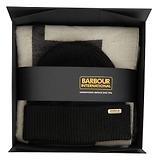 Thumbnail 10 of Barbour International Women's Pendle Beanie & Milla Scarf Gift Set - Black/Jasmine