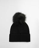 Thumbnail 2 of Barbour International Women's Mallory Pom Beanie - Black
