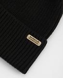Thumbnail 3 of Barbour International Women's Mallory Pom Beanie - Black