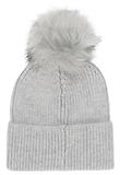 Thumbnail 2 of Barbour International Women's Mallory Pom Beanie - Light Grey