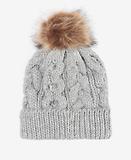 Thumbnail 2 of Barbour Women's Penshaw Cable-Knit Beanie - Classic Grey