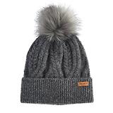 Thumbnail 1 of Barbour Women's Elsdon Cable-Knit Beanie - Classic Grey