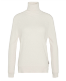 Thumbnail 1 of Barbour Women's Pendle Roll Neck Sweater - Ecru