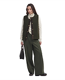 Thumbnail 2 of Barbour Women's Pendle Roll Neck Sweater - Ecru