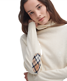 Thumbnail 5 of Barbour Women's Pendle Roll Neck Sweater - Ecru