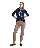 Thumbnail 2 of Barbour Women's Fareham Knit Jumper - Navy